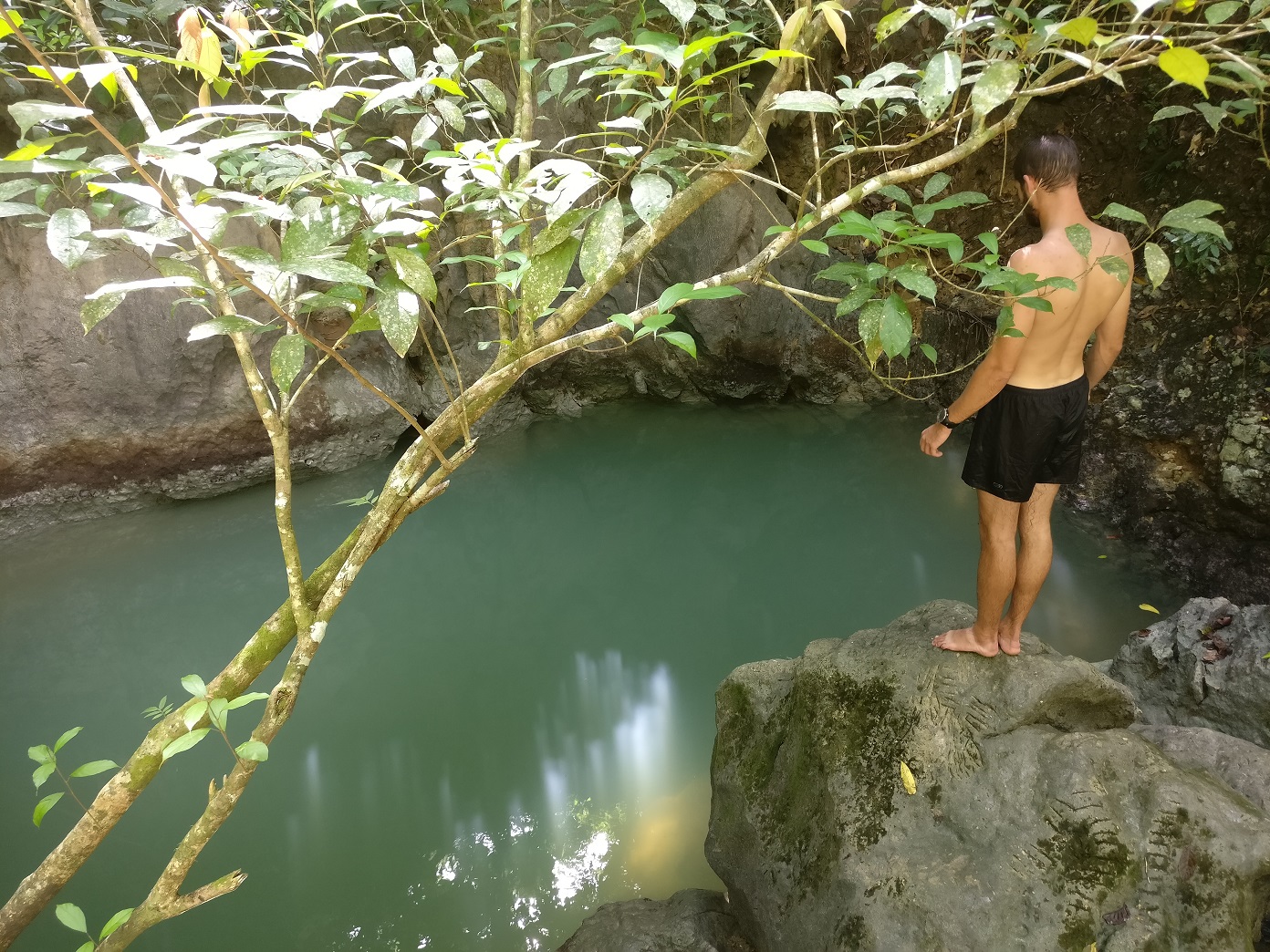 Natural pool in Siargao