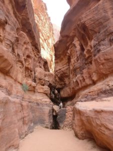 Wadi Rum canyon