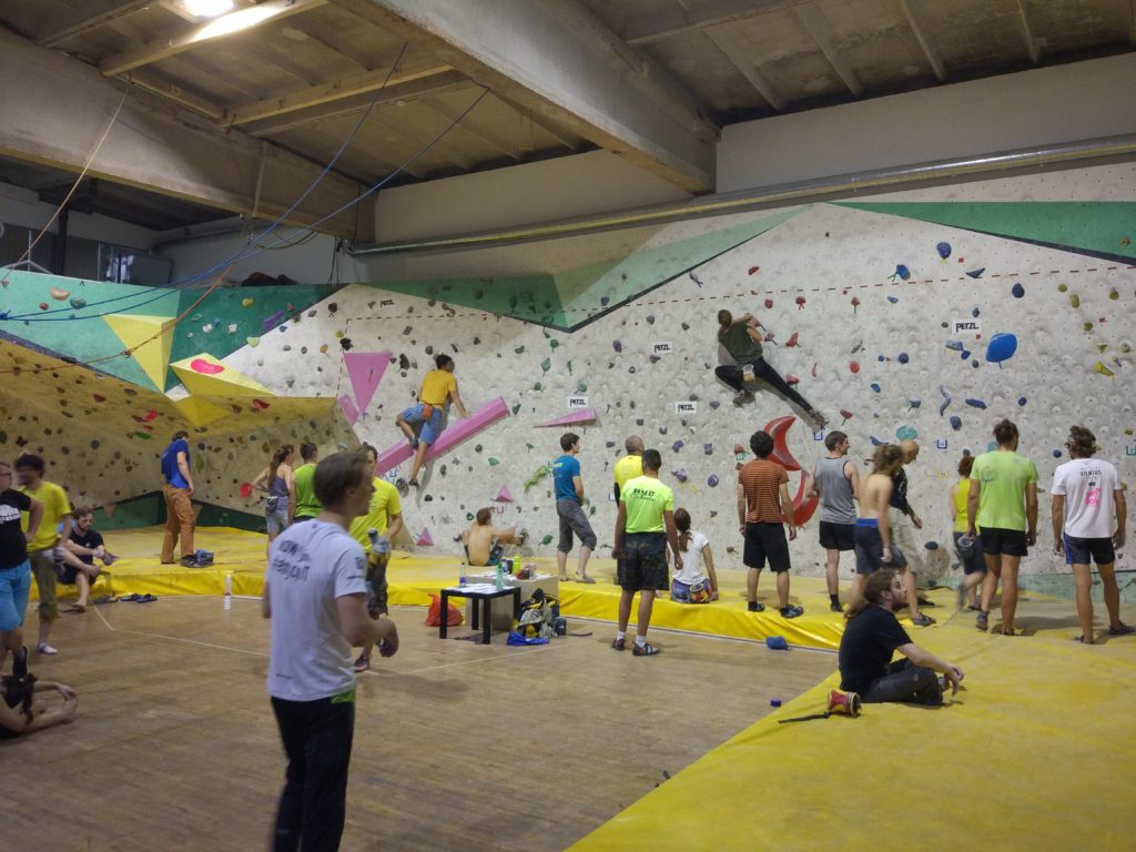 Rock climbing gym in Kaunas