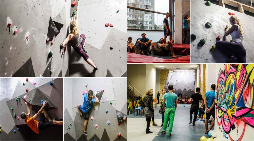 RockOn Climbing Gym in Vilnius