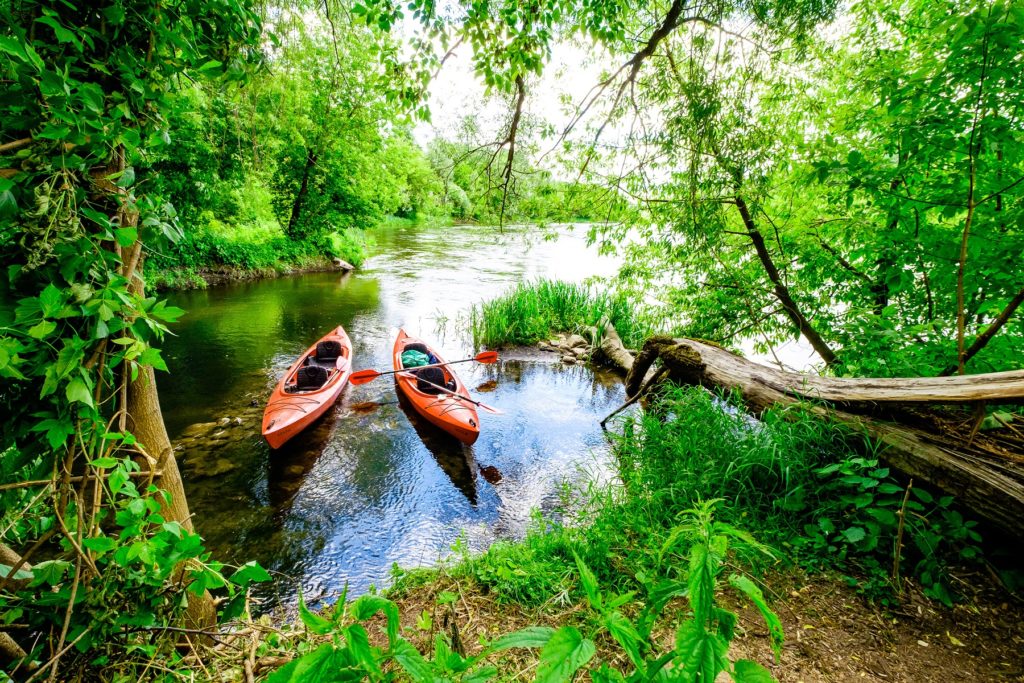 Kayak rental Vokė river