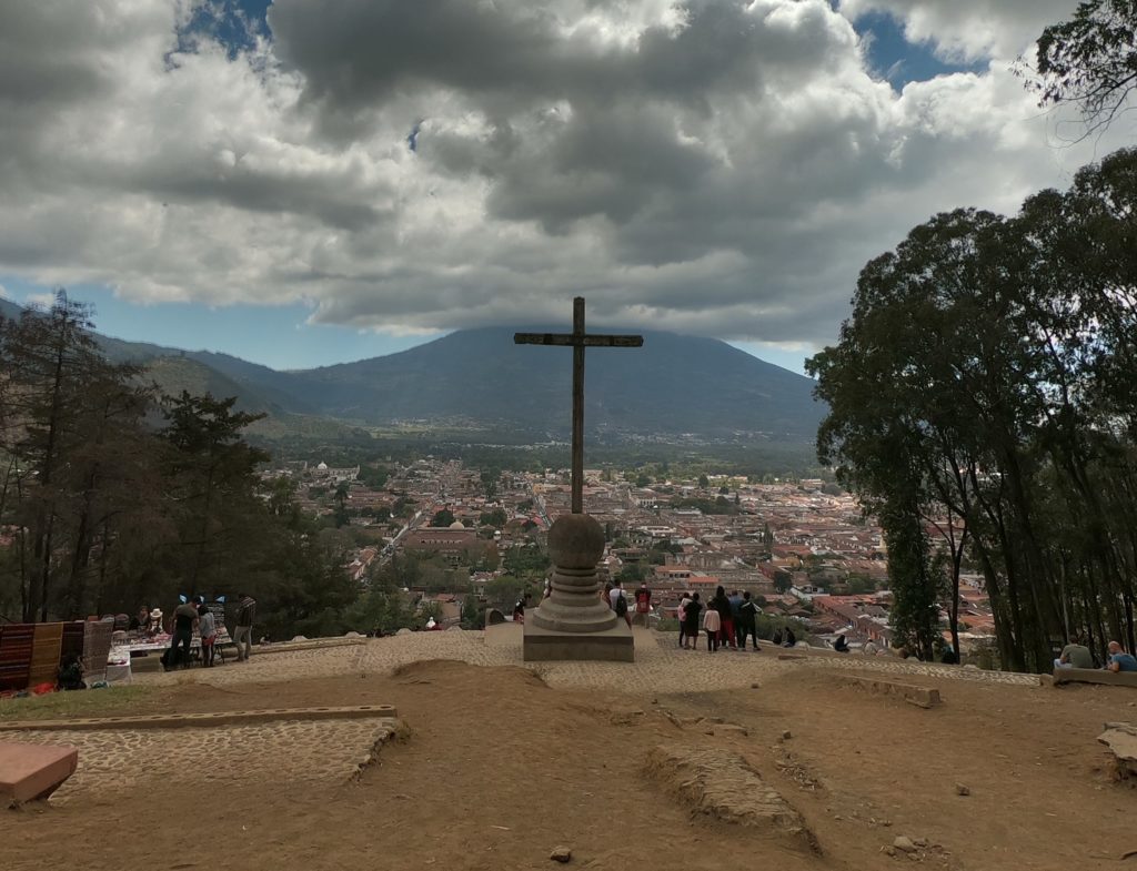 Cross viewpoint in Antigua