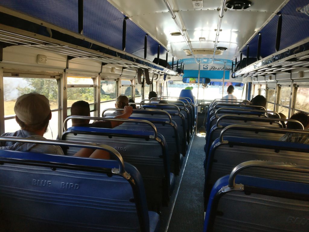 Bus from Lake Atitlan to Quetzaltenango