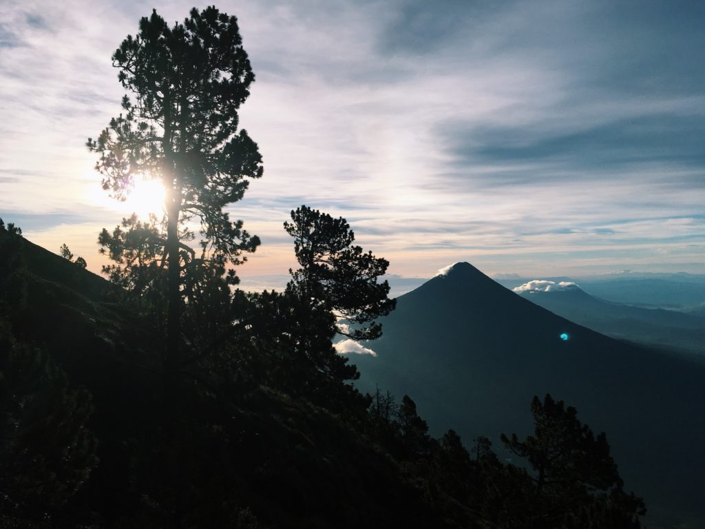 Hiking Acatenango volcano