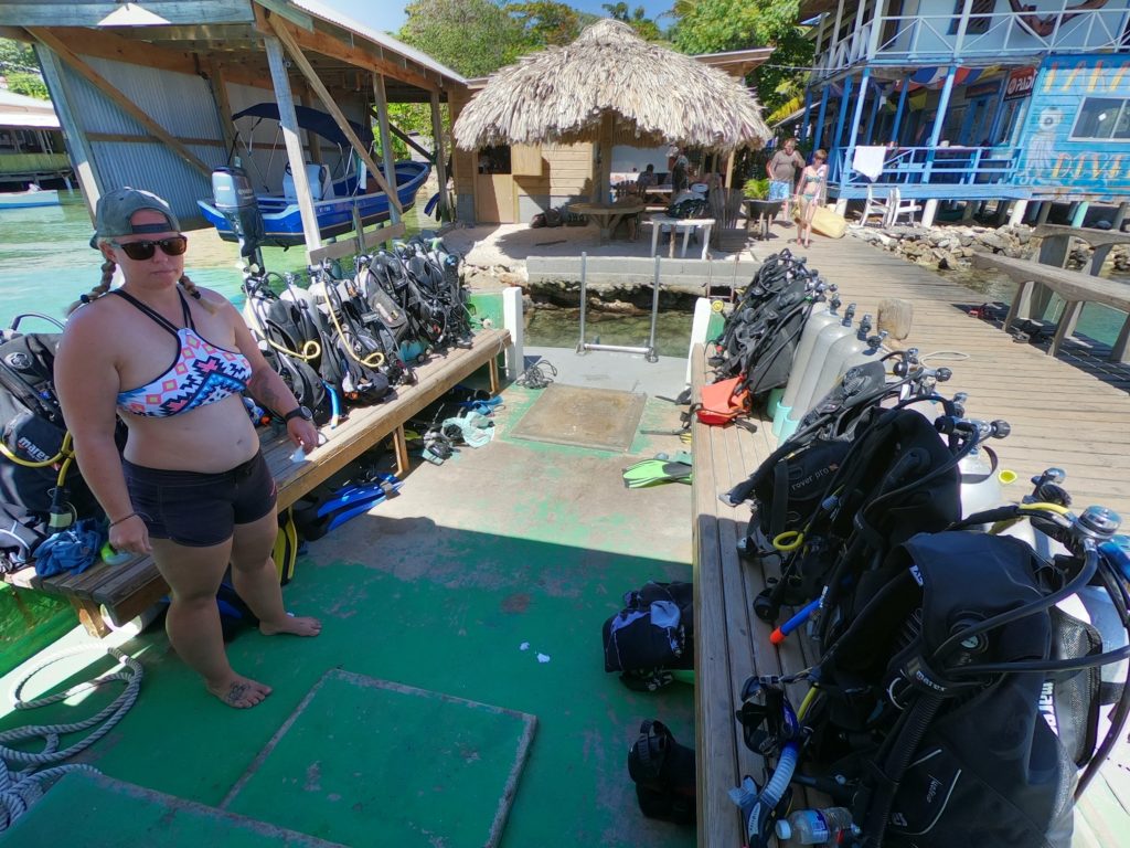 Diving in Utila